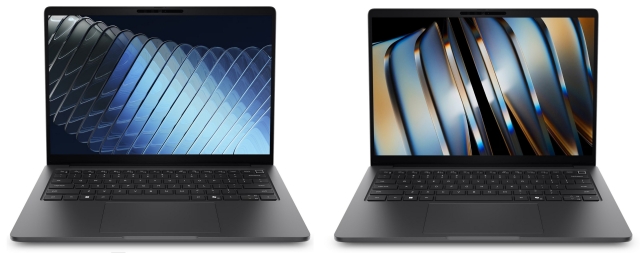 U 14palcového modelu lze zvolit ze sedmi různých variant displejů - P514260 a P514265 (zdroj: Dell Technologies) Dell Pro 5 Series 14-P514260 a P514265-2626