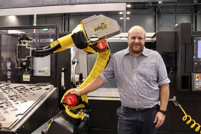 Jakub Kaufman a roboticka bunka RoboStack Easy 2640