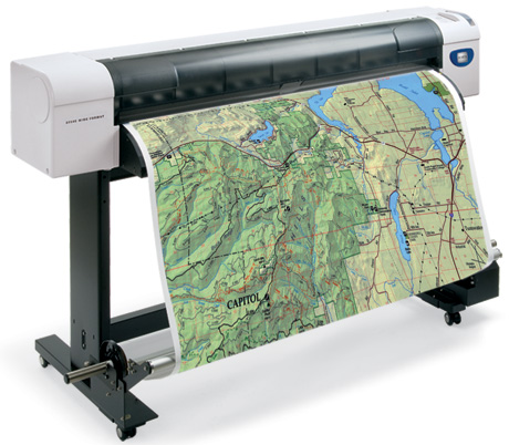 Xerox 8254 tiskárna, vaše mapy a projekční grafický tisk v novém rozměru