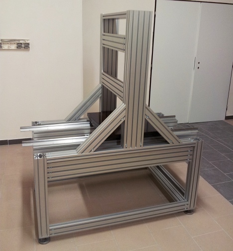 3Dtech-ram frezky z Al profilu