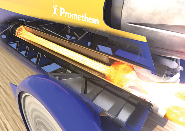 Bloodhound SSC Rocket