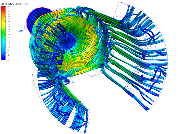 Simulace proudění v aplikaci Autodesk Simulation CFD