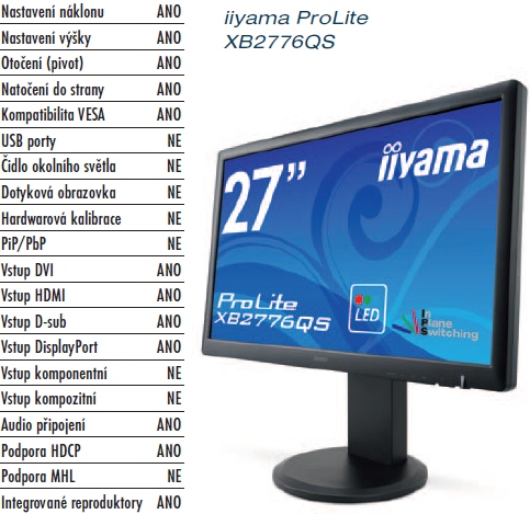 iiyama ProLite XB2776QS