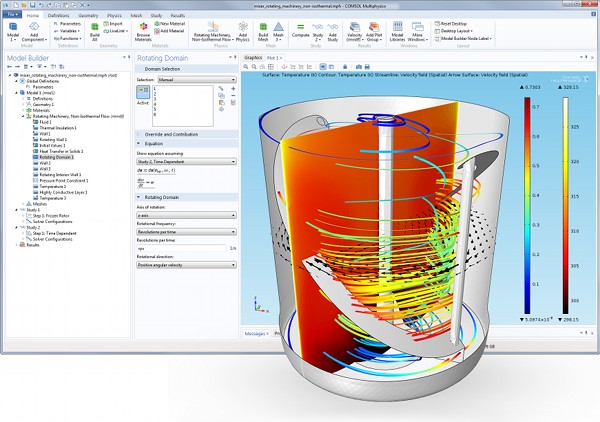 Humusoft-Mixer model with GUI