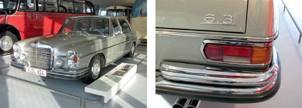 Obr. 4 MB 300 SEL V8 6,3 litru Automatic (W109-1972)