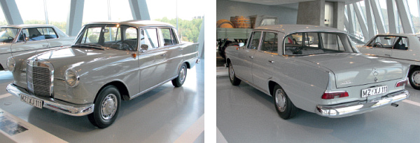 Obr. 21 Legenda MB 190 D (W110-1961)